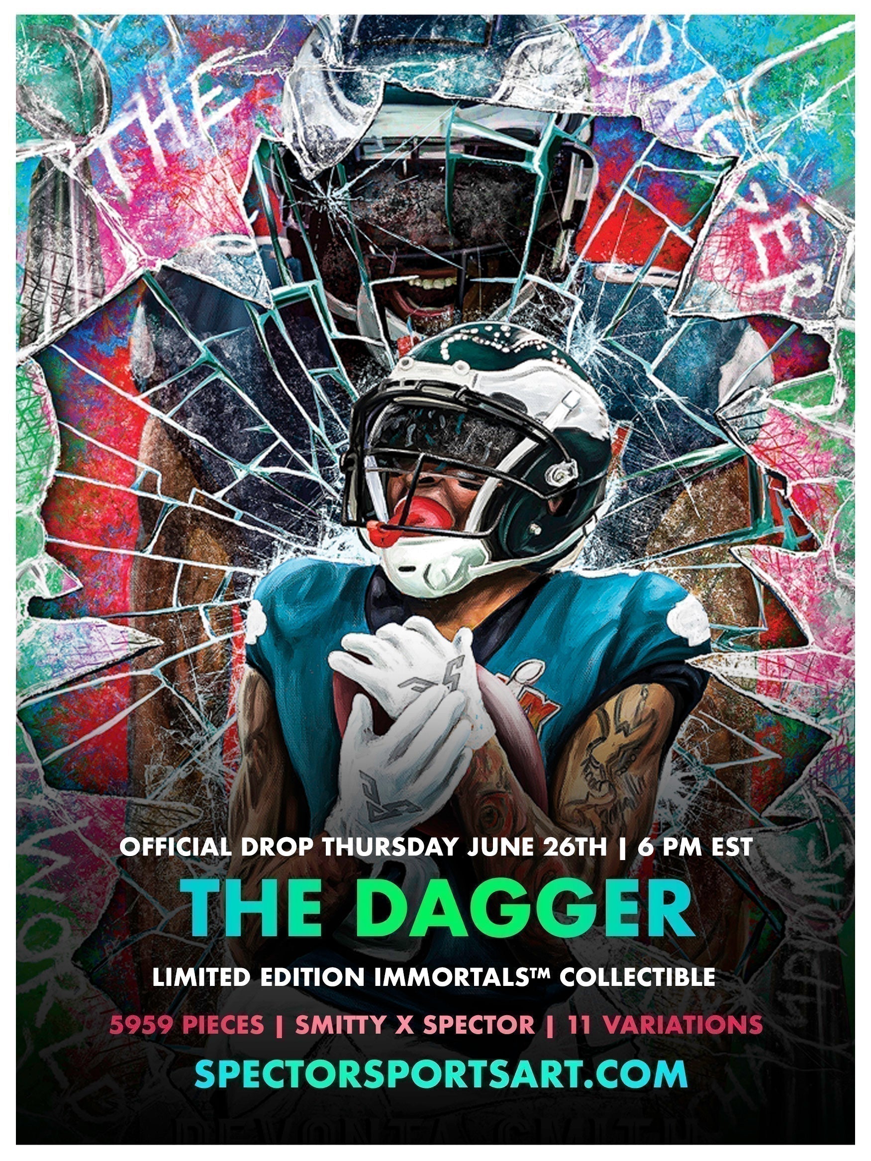 IMMORTAL MOMENTS DEVONTA SMITH "THE DAGGER" | DROPPING 6/26/25