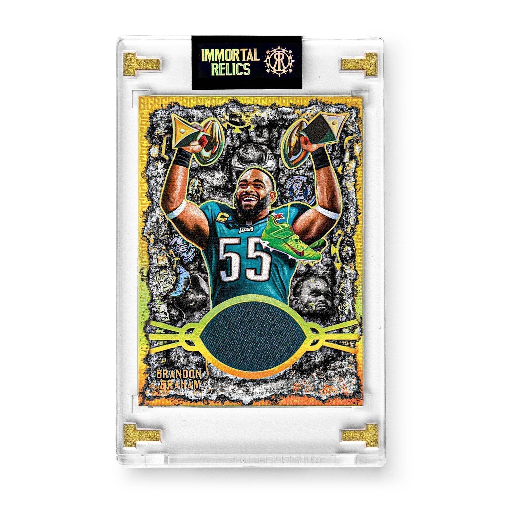 BRANDON GRAHAM - GAME WORN LIX RELIC COLLECTION