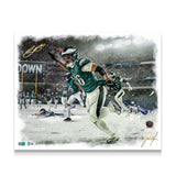 Saquon "HOUSE CALL" Artist X Athlete Dual Autograph - Pre Order Opportunity