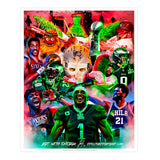 Philly Sports "Art With Energy" - Spector Sports Art - 16 X 20 Art Print / Unframed