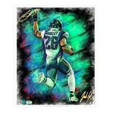 Saquon Barkley "HOMECOMING" Artist X Athlete Dual Autograph - Pre Order Opportunity