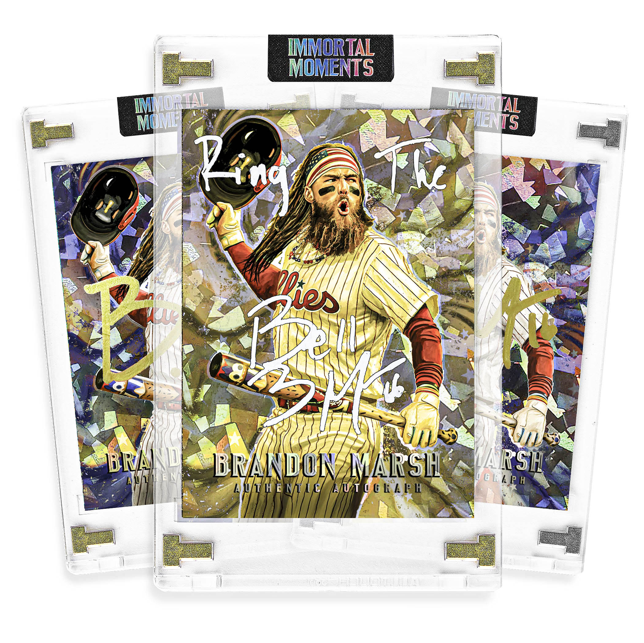 IMMORTAL MOMENTS™ BRANDON MARSH "FEAR THE BEARD" COLLECTIBLE