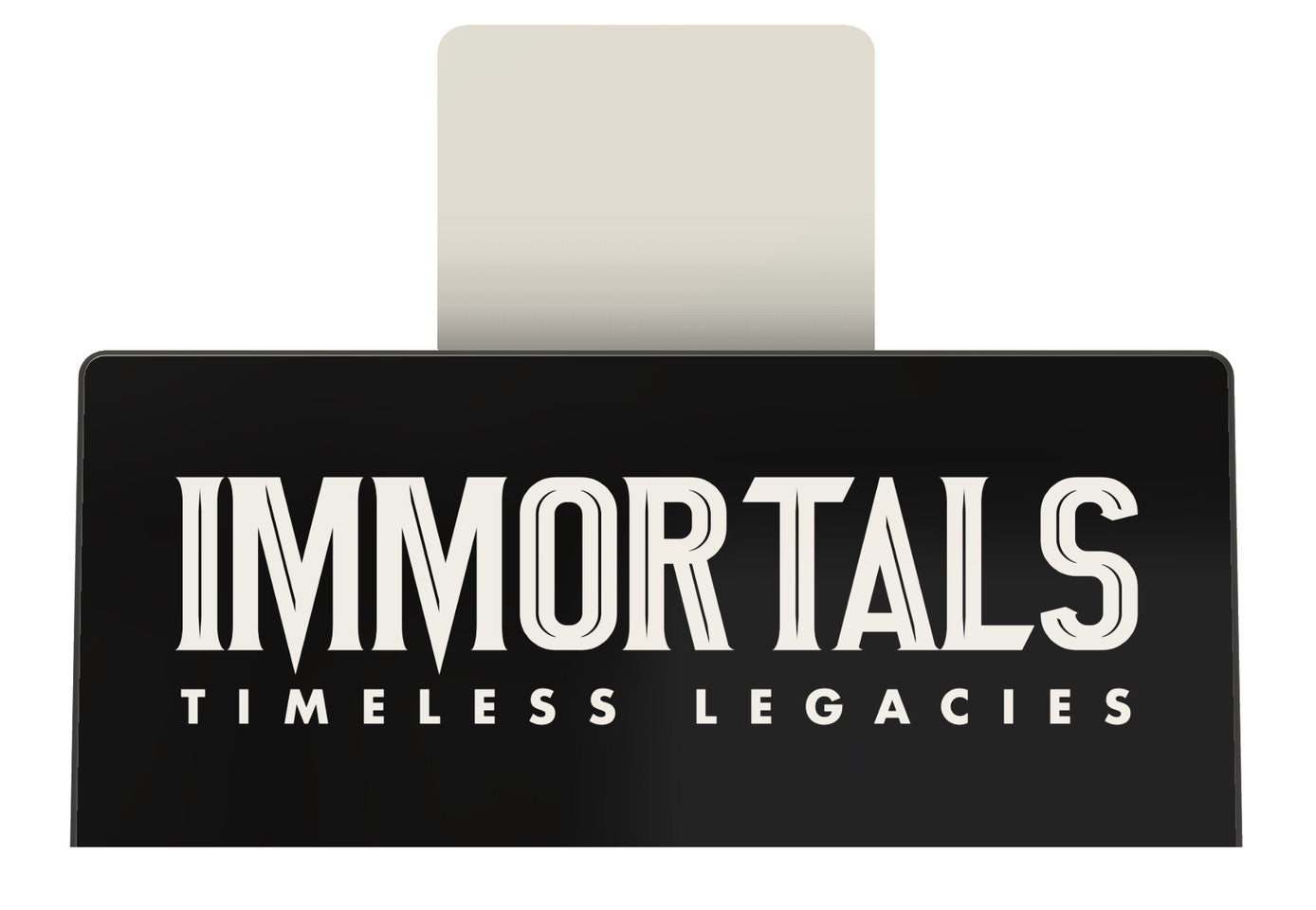 OFFICIAL IMMORTALS™ ADJUSTABLE CARD STAND