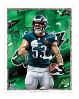 IMMORTAL MOMENTS™ ZACH BAUN "THE BALD EAGLE" LIX CHAMPIONS 8 x 10 Lithograph