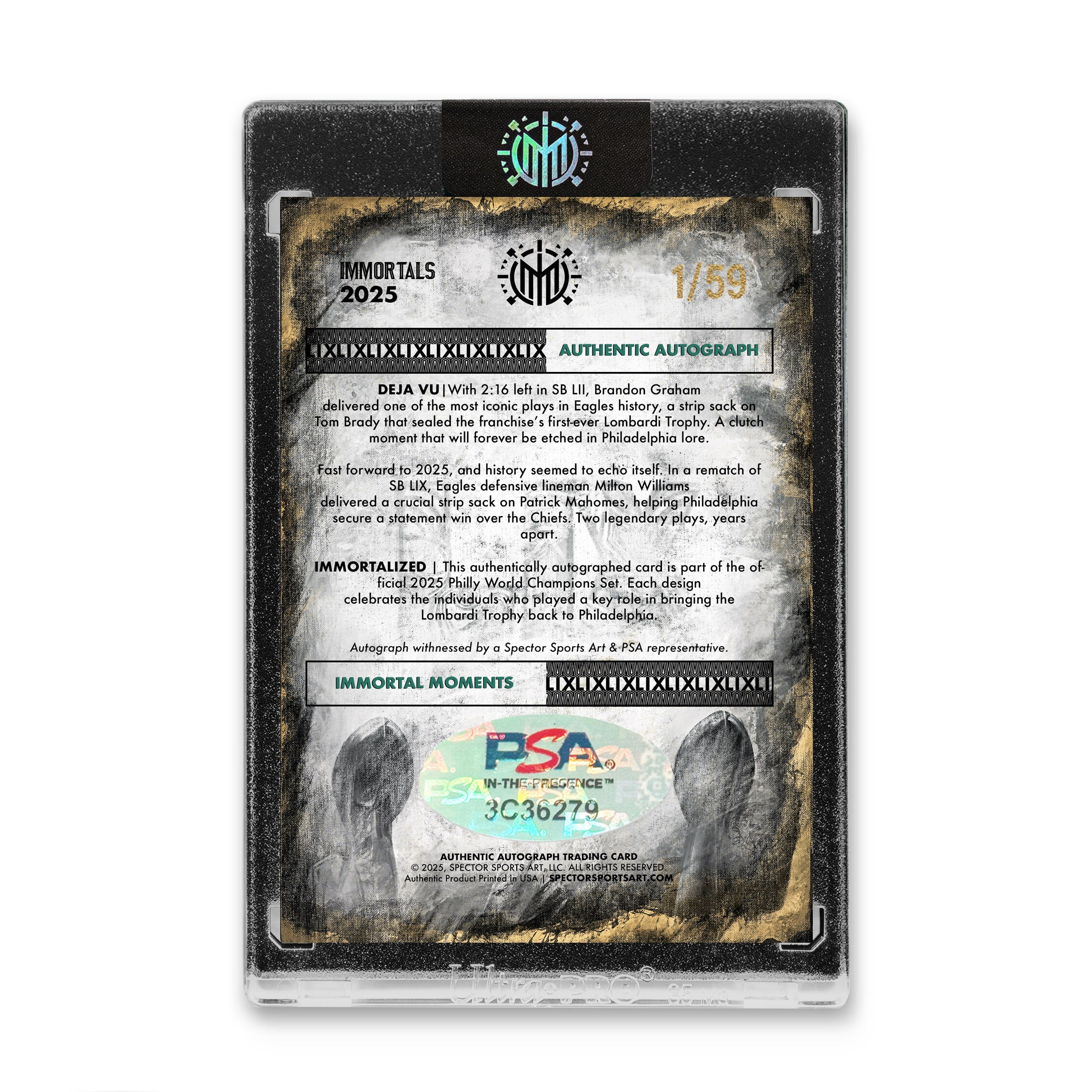 IMMORTAL MOMENTS™ BG & MILTON "DEJA VU" LIX CHAMPIONS SET