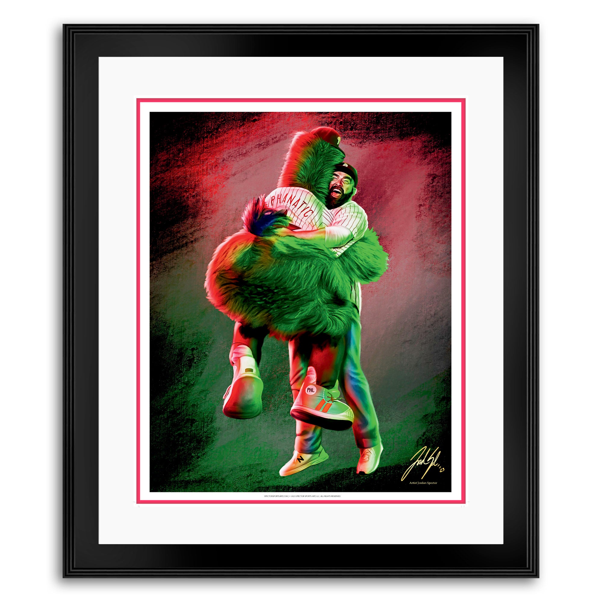 The Phillie Phanatic & Jason Kelce “Best Friends”