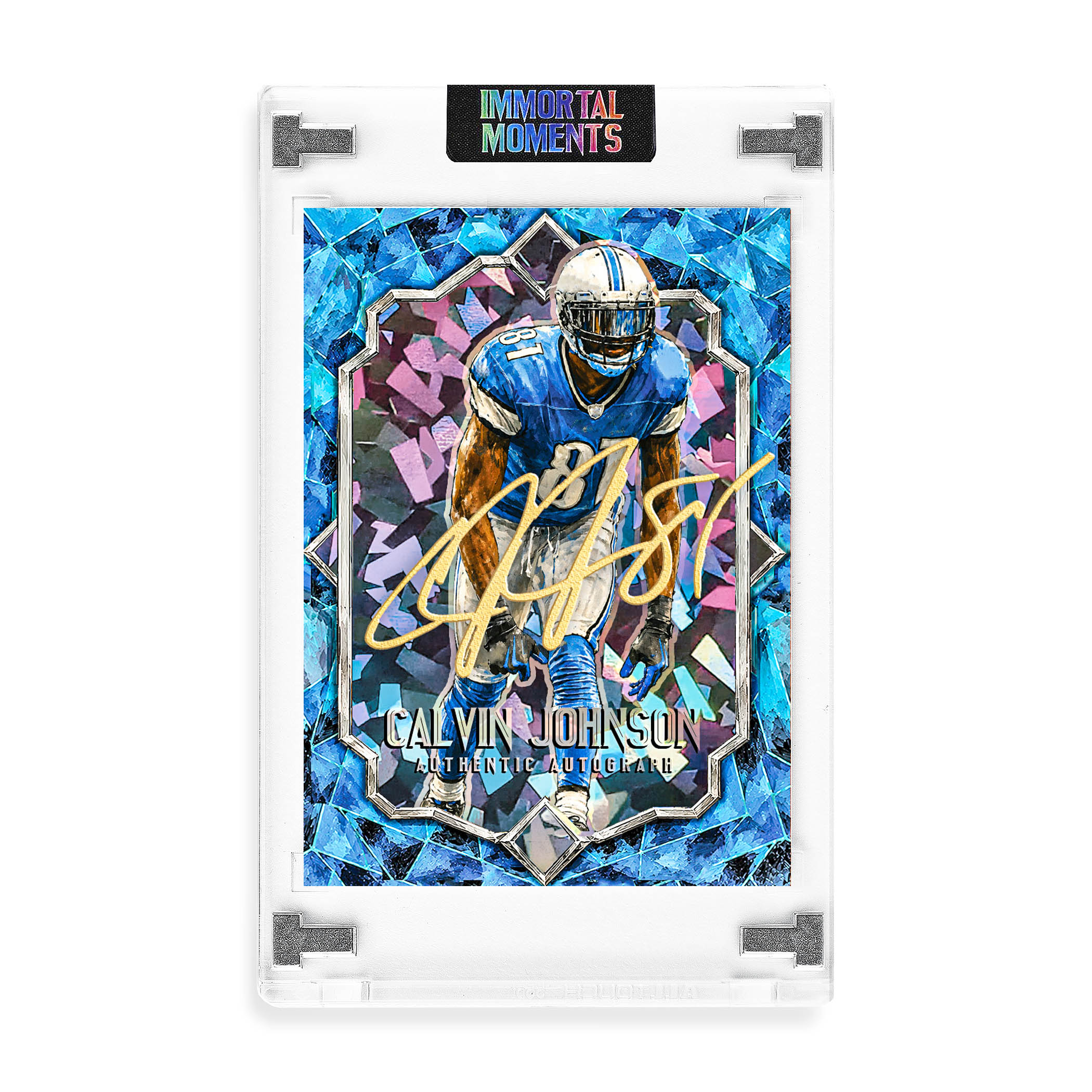 IMMORTAL MOMENTS™ National Gems Calvin Johnson Collectible