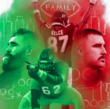 The Kelce Brothers "Family First" Limited Edition Drop