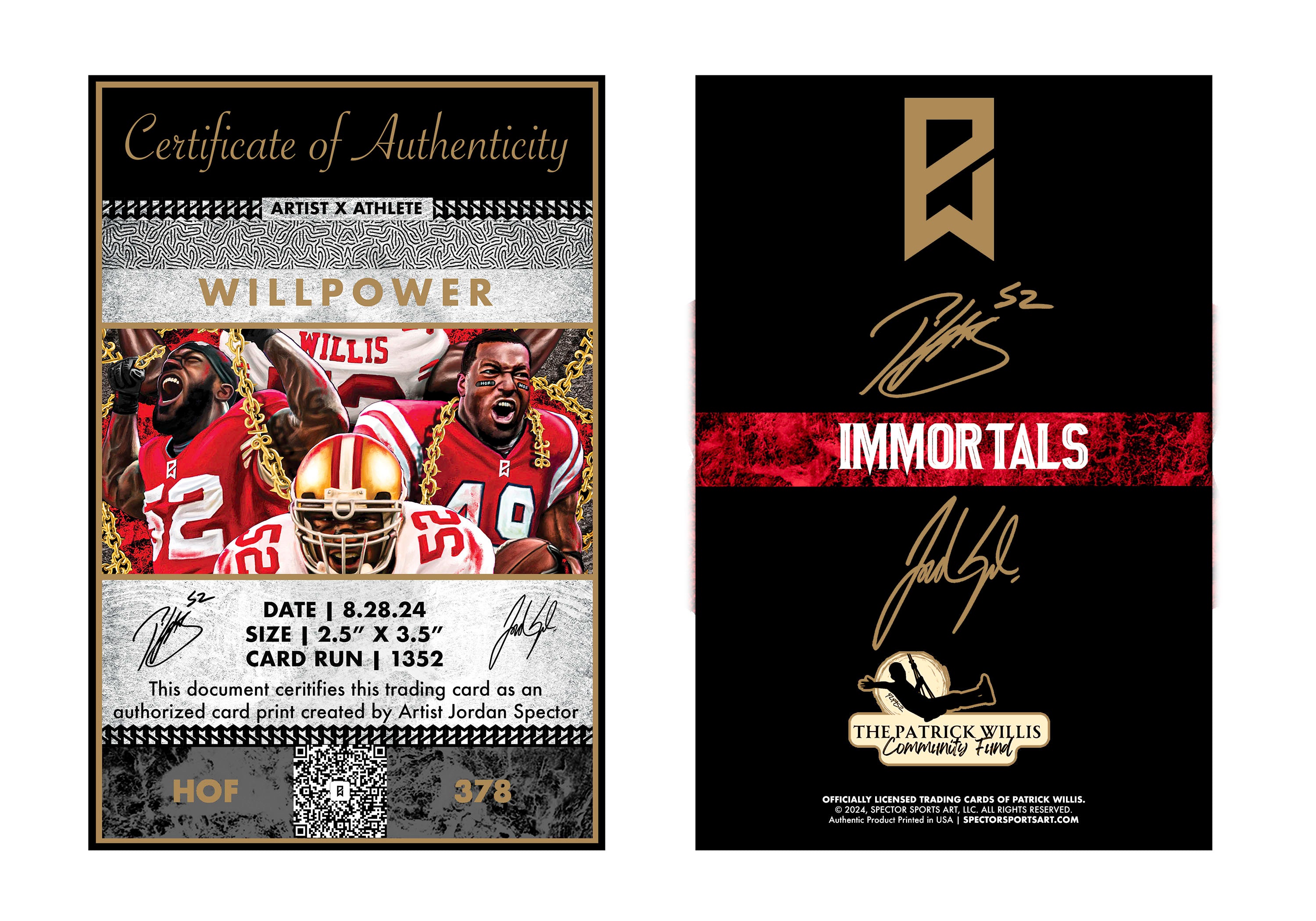 PATRICK WILLIS "WILLPOWER"