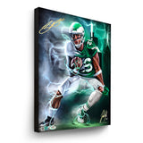 Saquon Barkley "Born To Run" Artist X Athlete Dual Autograph - Pre Order Opportunity
