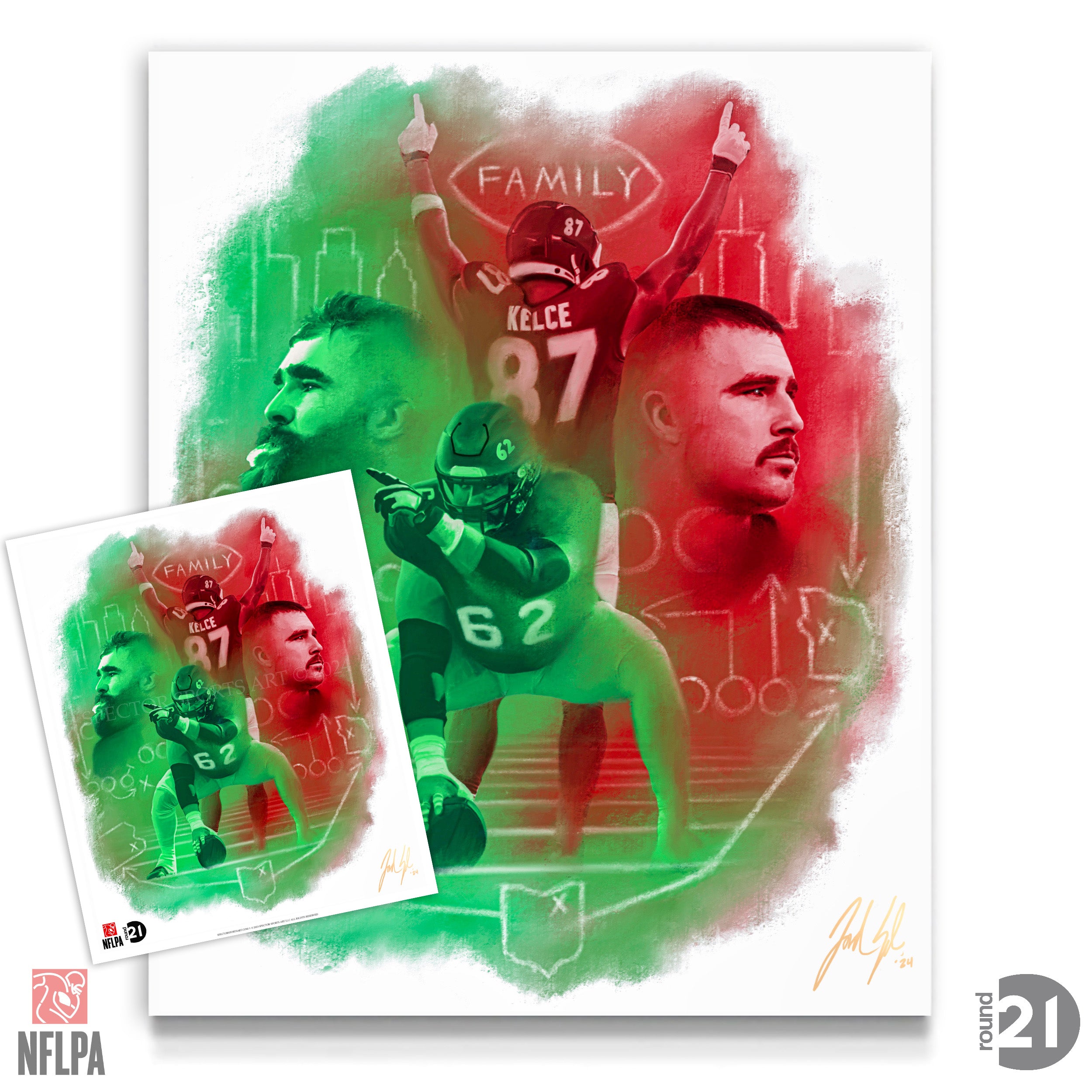 The Kelce Brothers "Family First" Limited Edition Drop