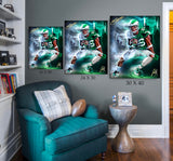 Saquon Barkley "Born To Run" Artist X Athlete Dual Autograph - Pre Order Opportunity