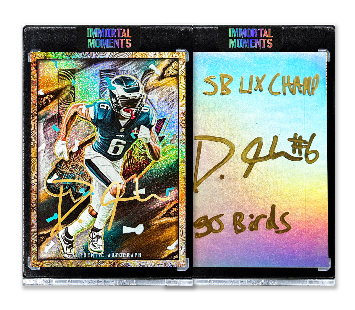 IMMORTAL MOMENTS™ DEVONTA SMITH "SMITTY" LIX CHAMPIONS SET