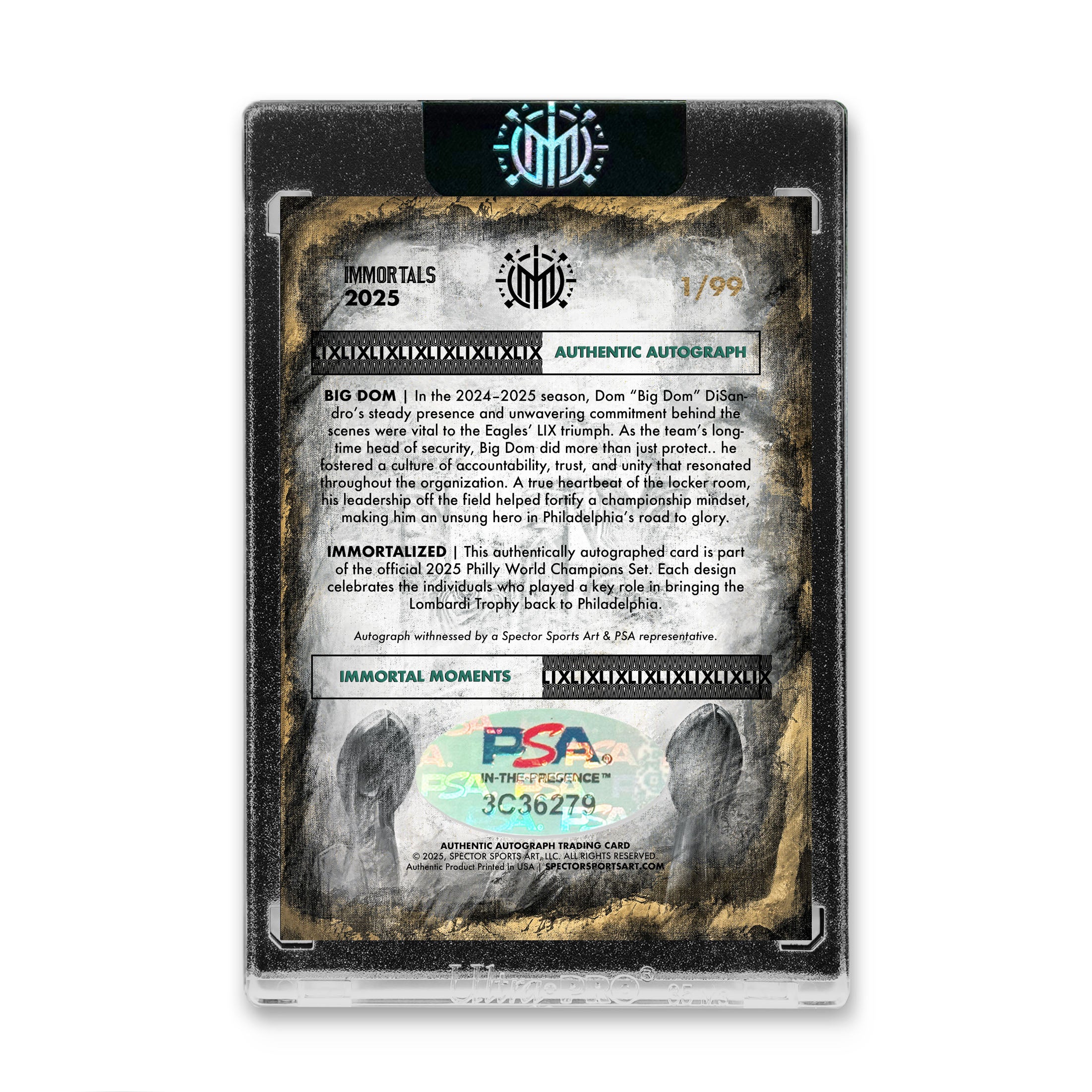 IMMORTAL MOMENTS™ "BIG DOM" LIX CHAMPIONS SET