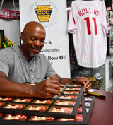 IMMORTAL MOMENTS™ JIMMY ROLLINS "SWITCH HIT" COLLECTIBLE