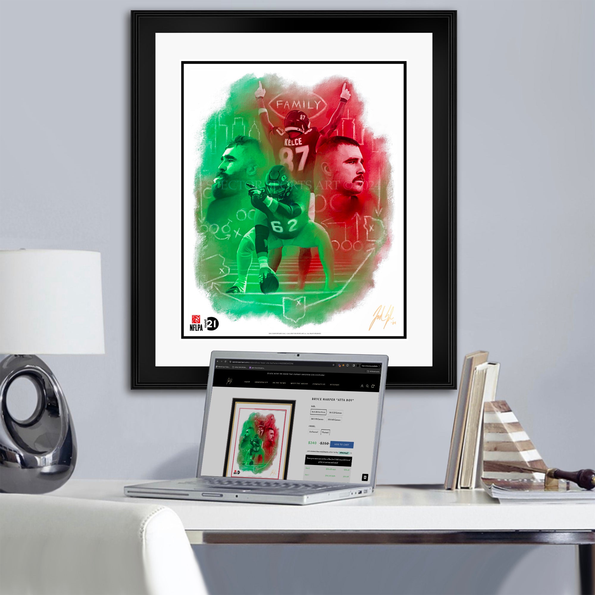 The Kelce Brothers "Family First" Limited Edition Drop