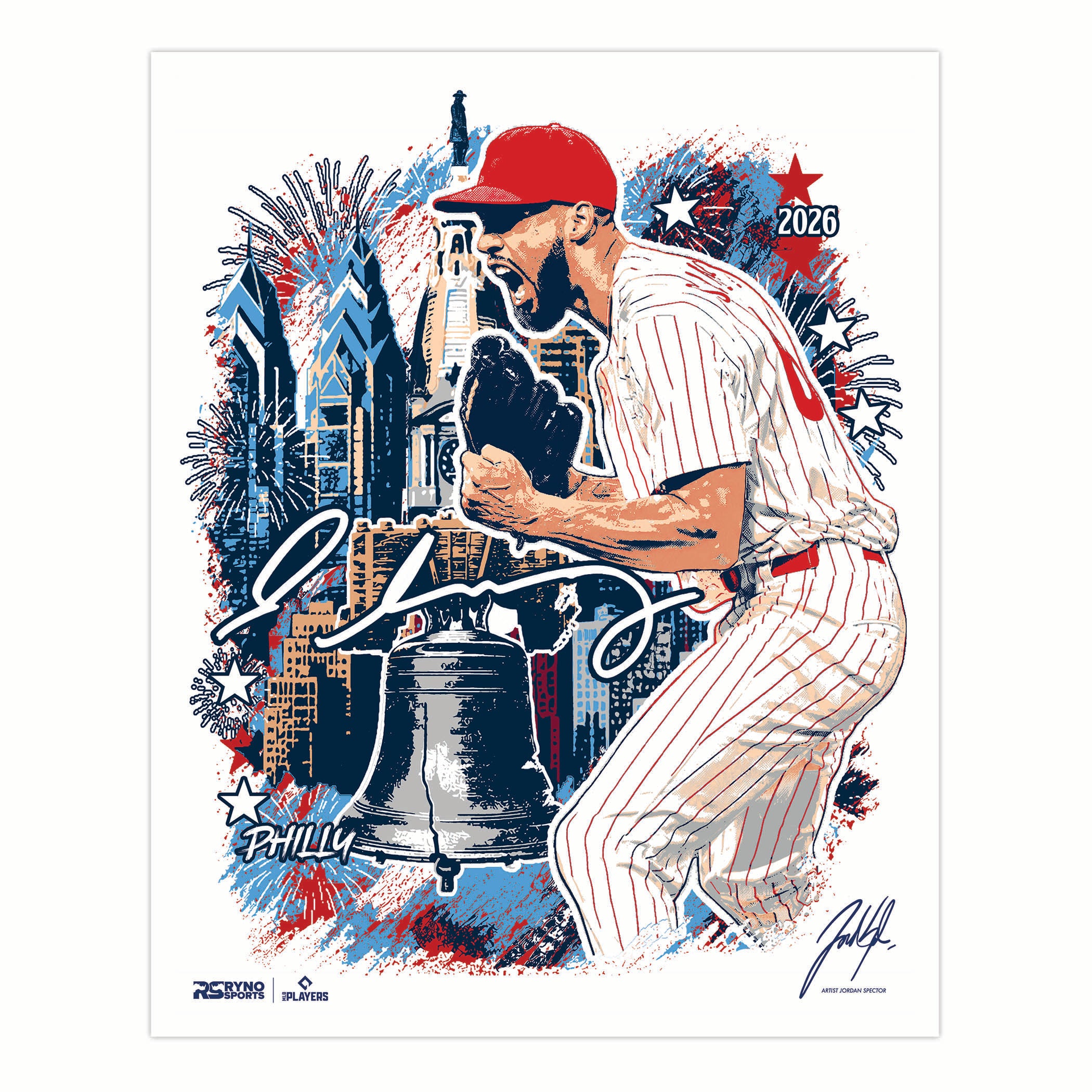 Philadelphia All Star Collaboration - Cristopher Sánchez - Exclusive Print
