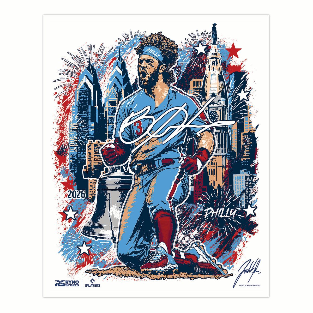 Philadelphia All Star Collaboration - Bryce Harper - Exclusive Print