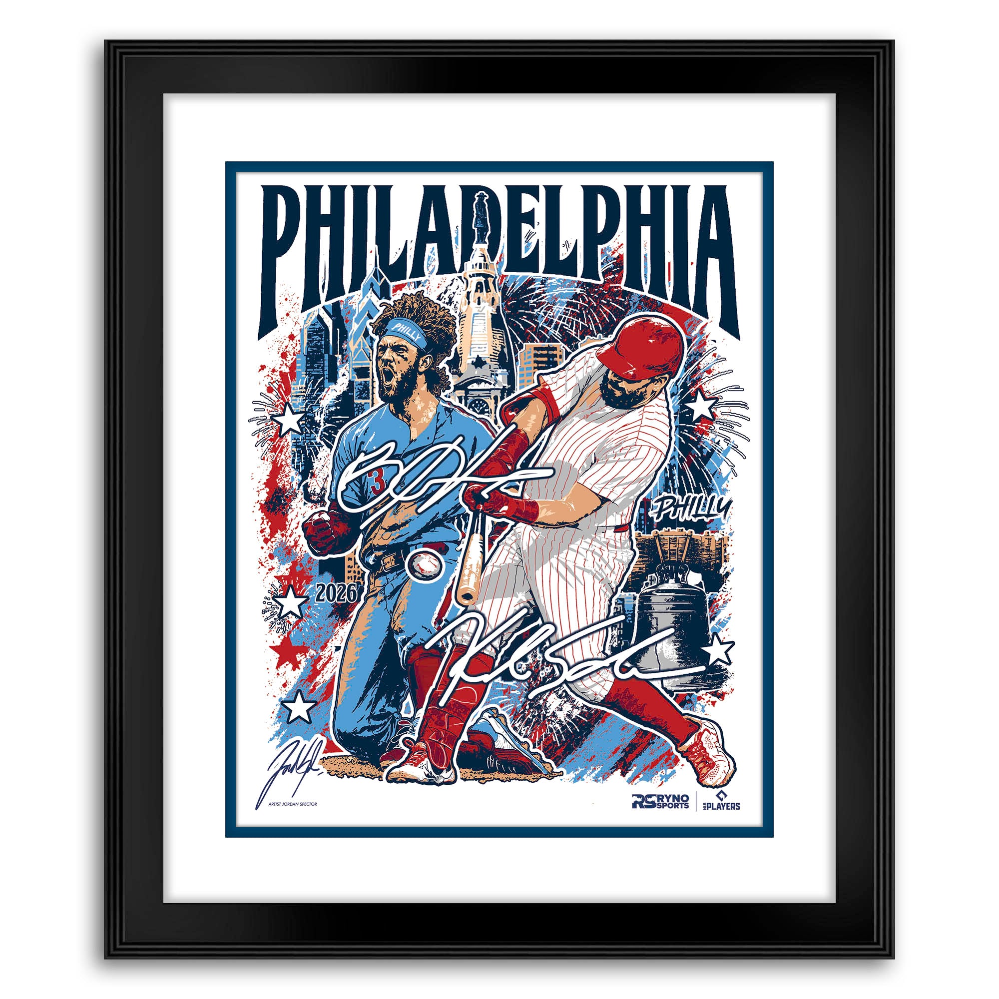 Philadelphia All Star Collaboration - Harper x Schwarber - Exclusive Print