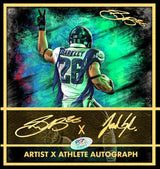 Saquon Barkley "HOMECOMING" Artist X Athlete Dual Autograph - Pre Order Opportunity