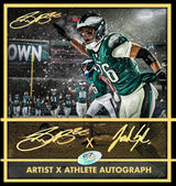 Saquon "HOUSE CALL" Artist X Athlete Dual Autograph - Pre Order Opportunity