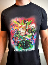 Philly Sports "ART WITH ENERGY" Limited Edition T-shirt - Spector Sports Art -