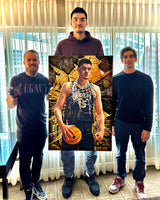 DAPS X SPECTOR - ZACH EDEY TRADING CARD - 24 HOURS ONLY - Spector Sports Art -