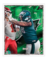 IMMORTAL MOMENTS™ JALEN CARTER "THE BREADMAN" LIX CHAMPIONS 8 x 10 Lithograph