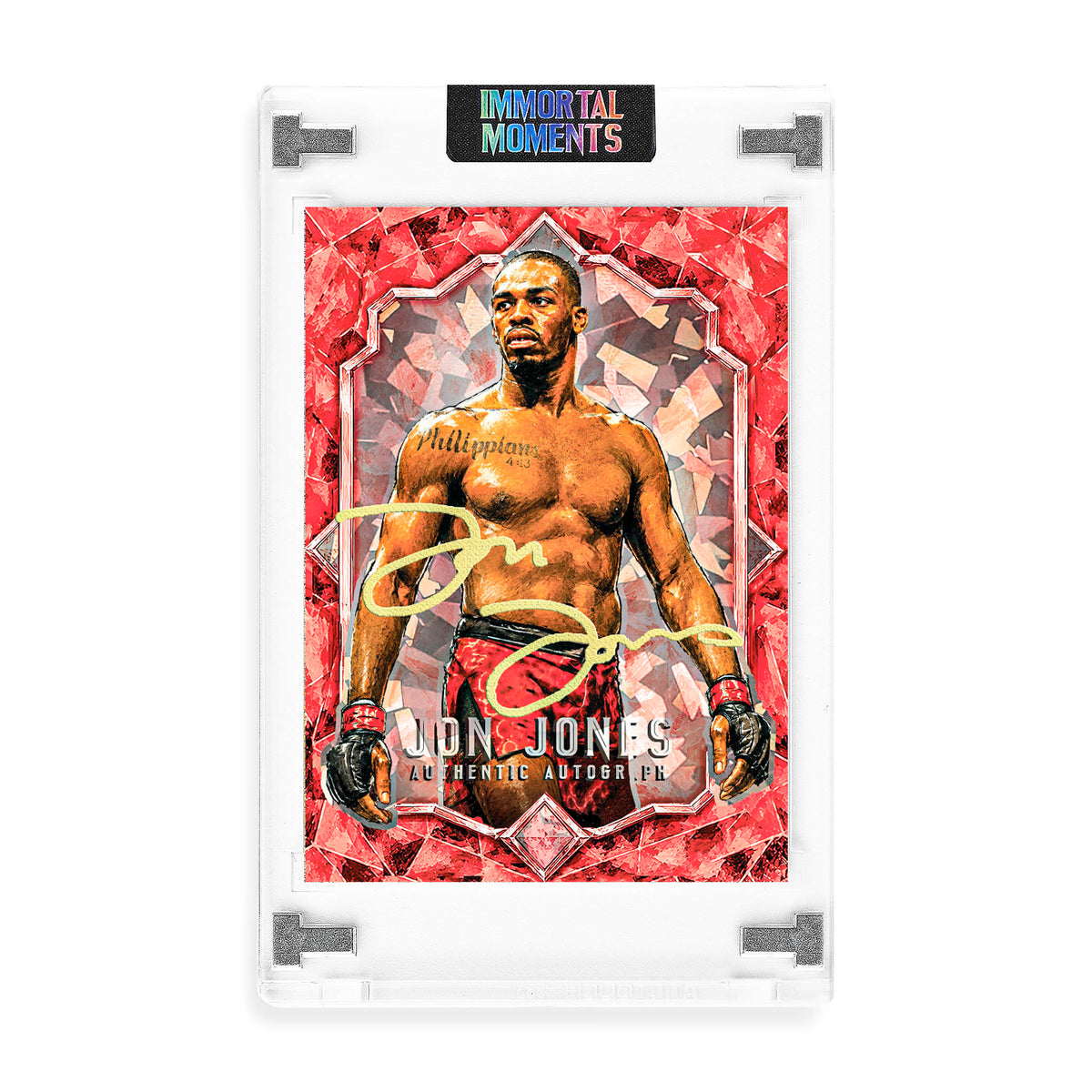 IMMORTAL MOMENTS™ National Gems Jon Jones Collectible