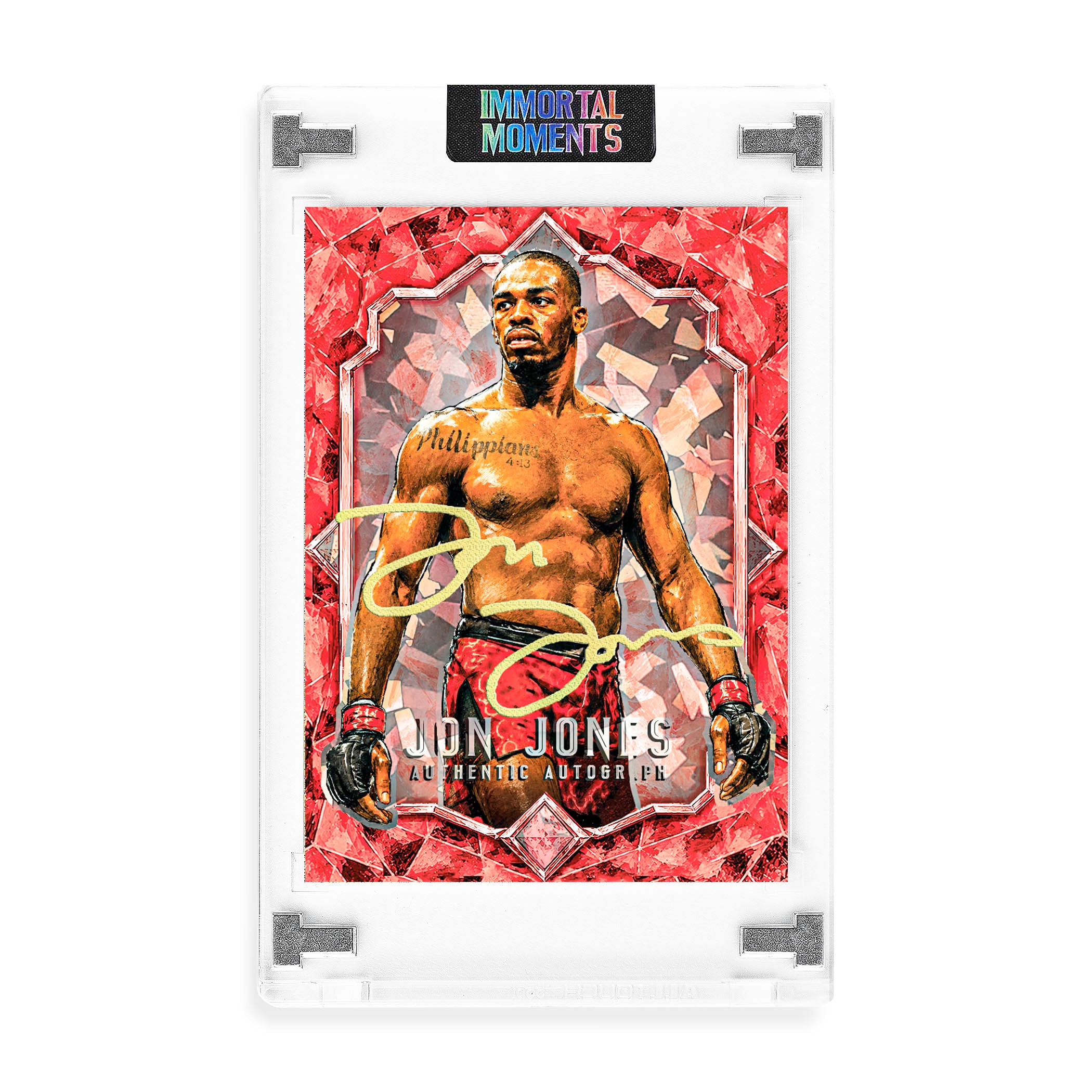 IMMORTAL MOMENTS™ National Gems Jon Jones Collectible
