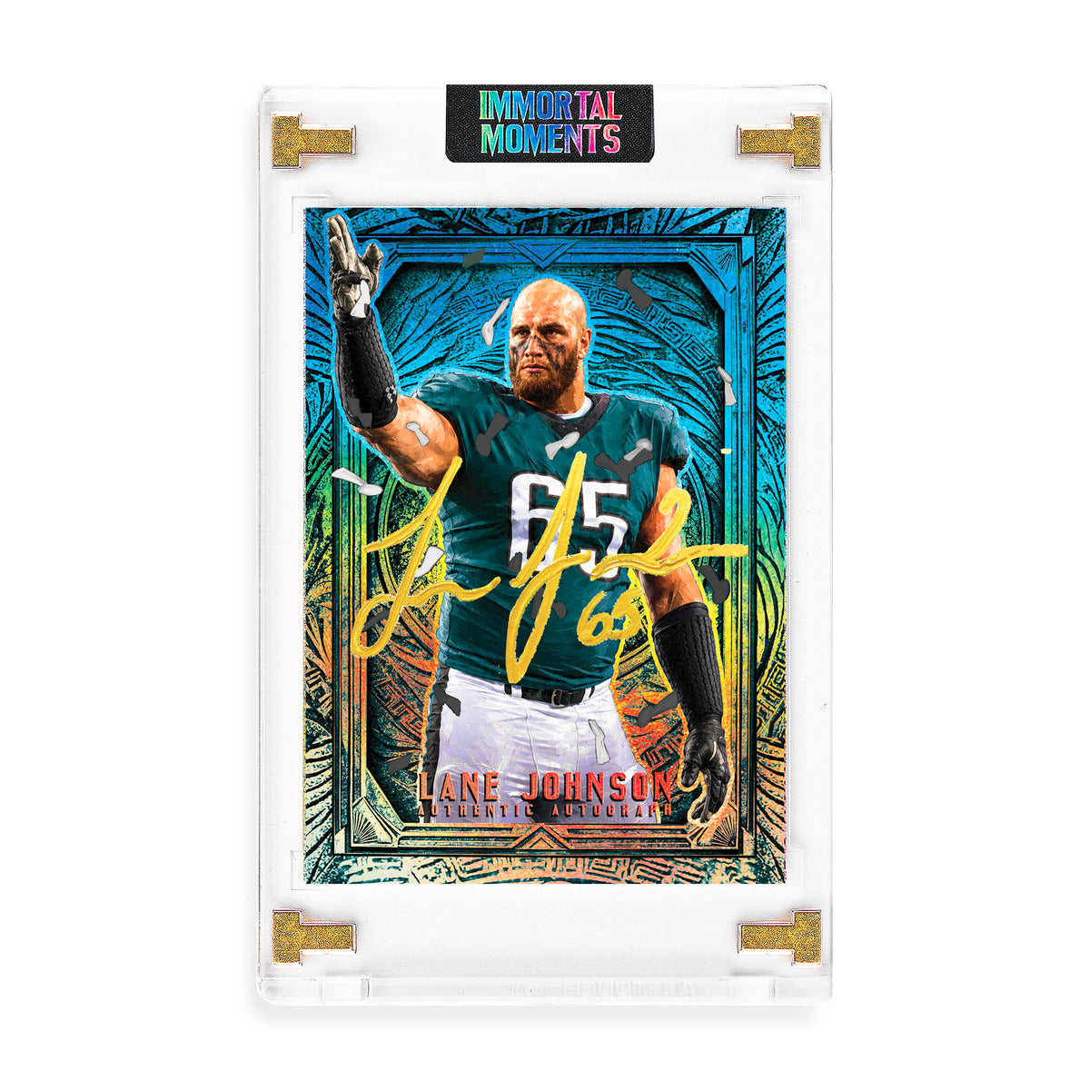 IMMORTAL MOMENTS™ LANE JOHNSON "UNDERDOGS" LII CHAMPIONS SET