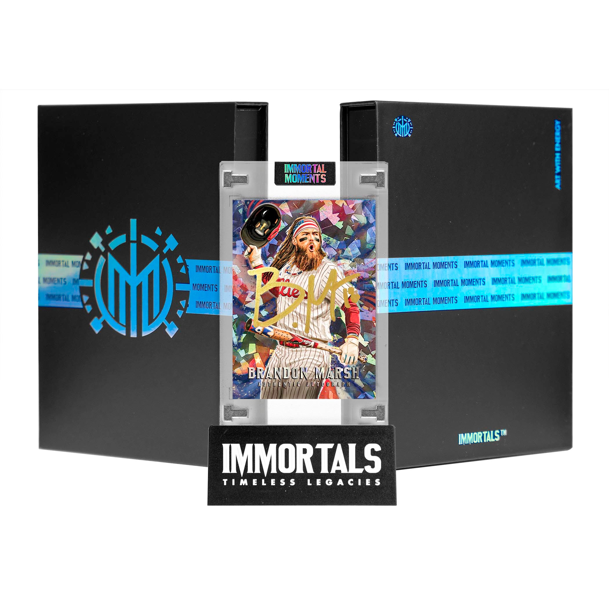 IMMORTAL MOMENTS™ BRANDON MARSH "FEAR THE BEARD" COLLECTIBLE