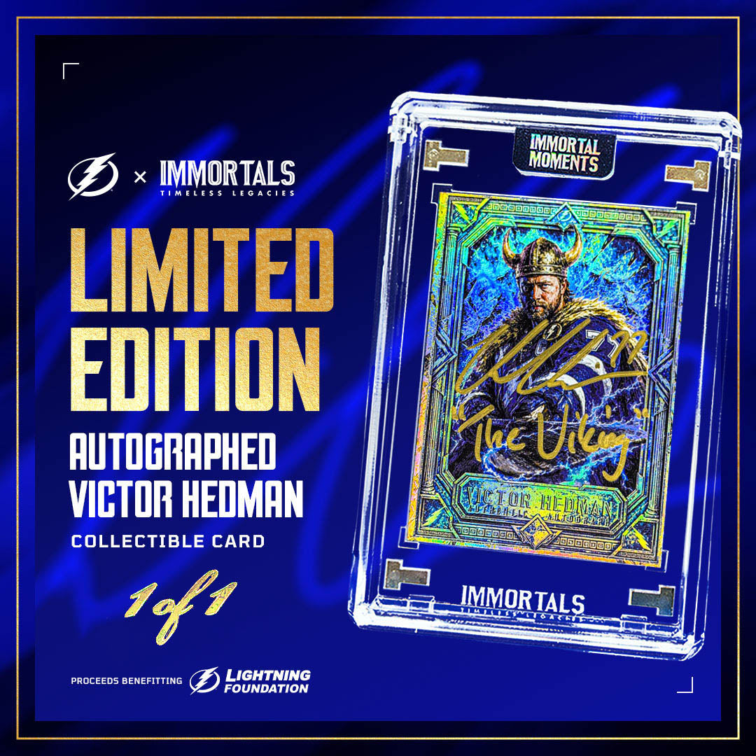 IMMORTAL MOMENTS | Victor Hedman "THE VIKING" 1 of 1
