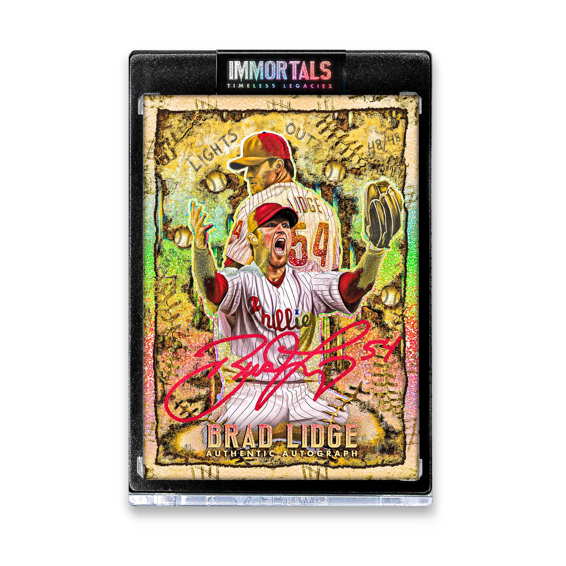 JORDAN SPECTOR X BRAD LIDGE "LIGHTS OUT" IMMORTALS™ COLLECTIBLE
