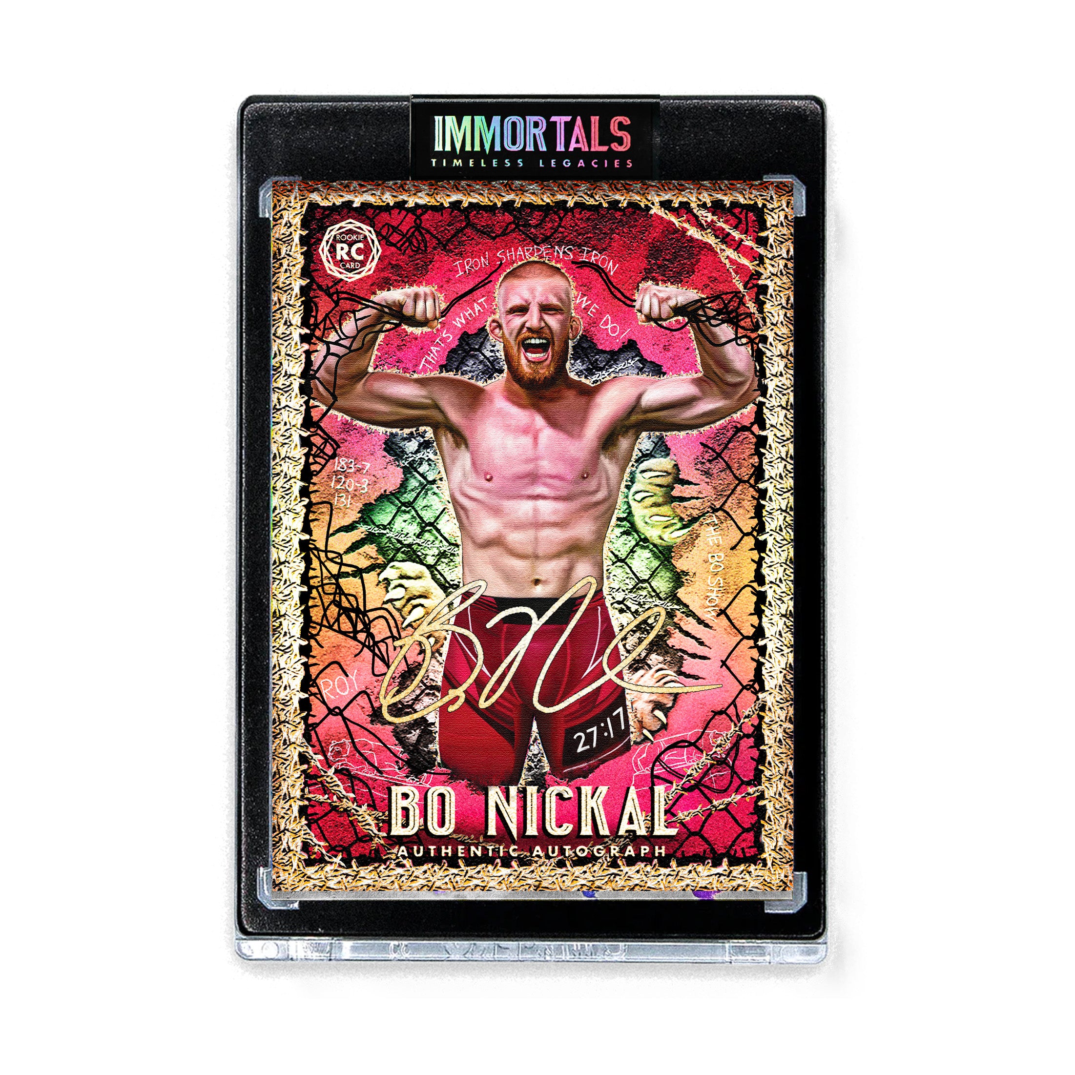 JORDAN SPECTOR X BO NICKAL - "THE ACE" - IMMORTALS™ TRADING CARD