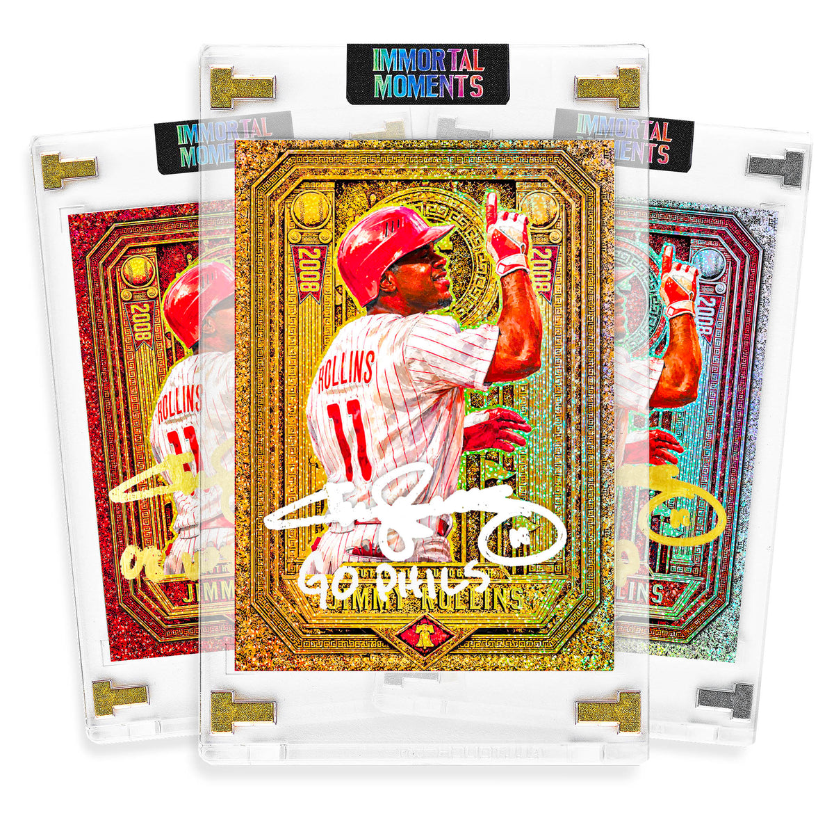 IMMORTAL MOMENTS™ JIMMY ROLLINS "JROLL" FOREVER 08 SERIES COLLECTIBLE