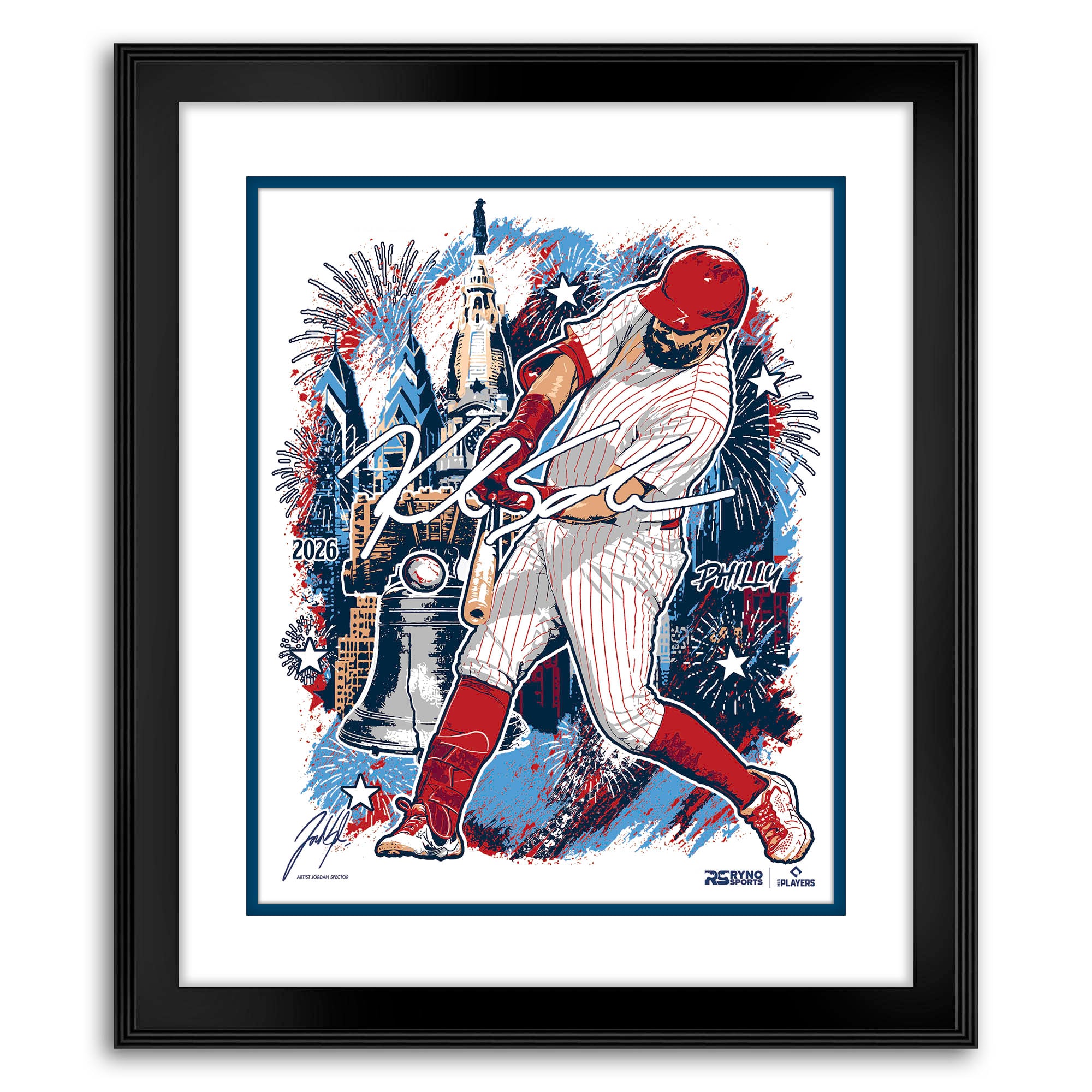 Philadelphia All Star Collaboration - Kyle Schwarber - Exclusive Print