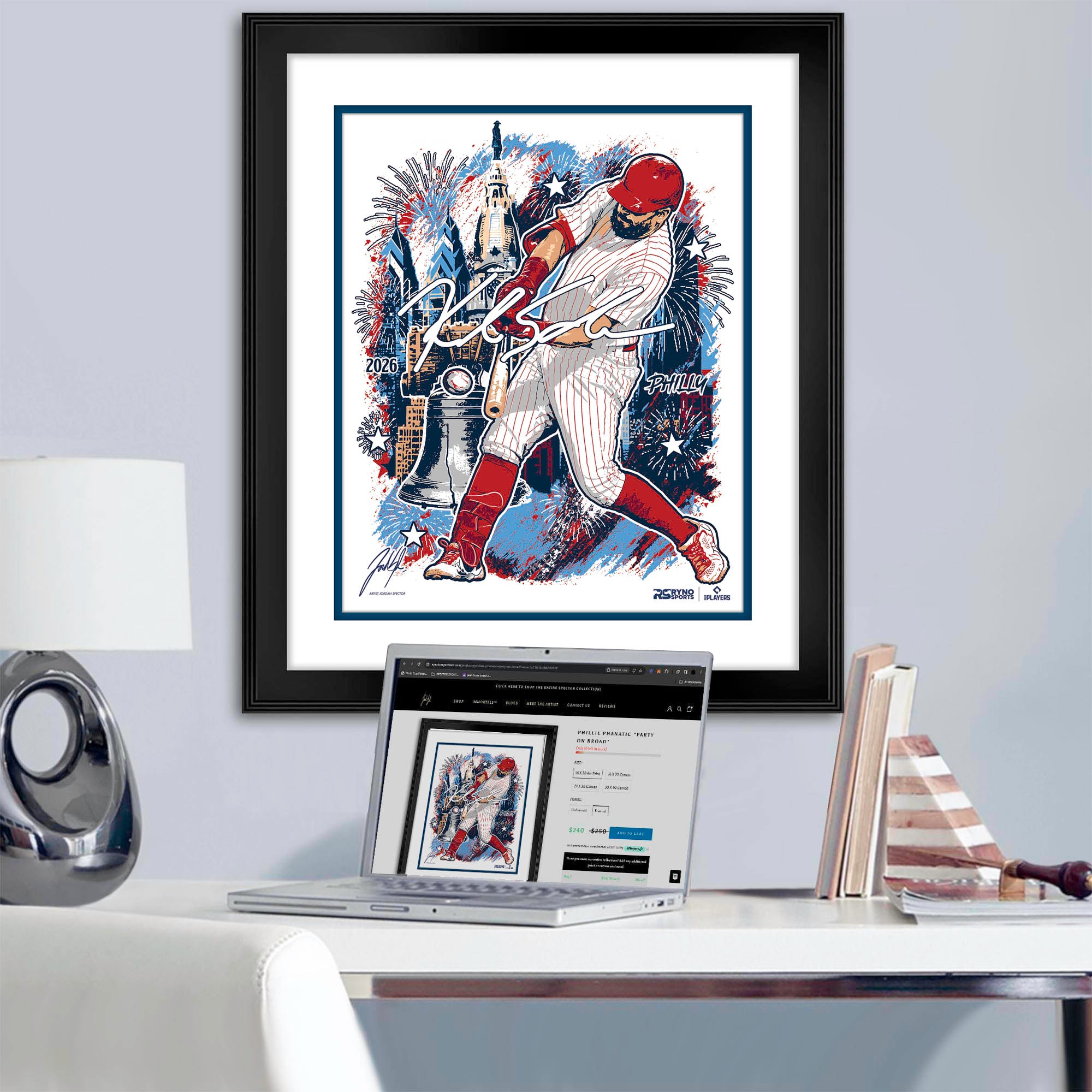Philadelphia All Star Collaboration - Kyle Schwarber - Exclusive Print