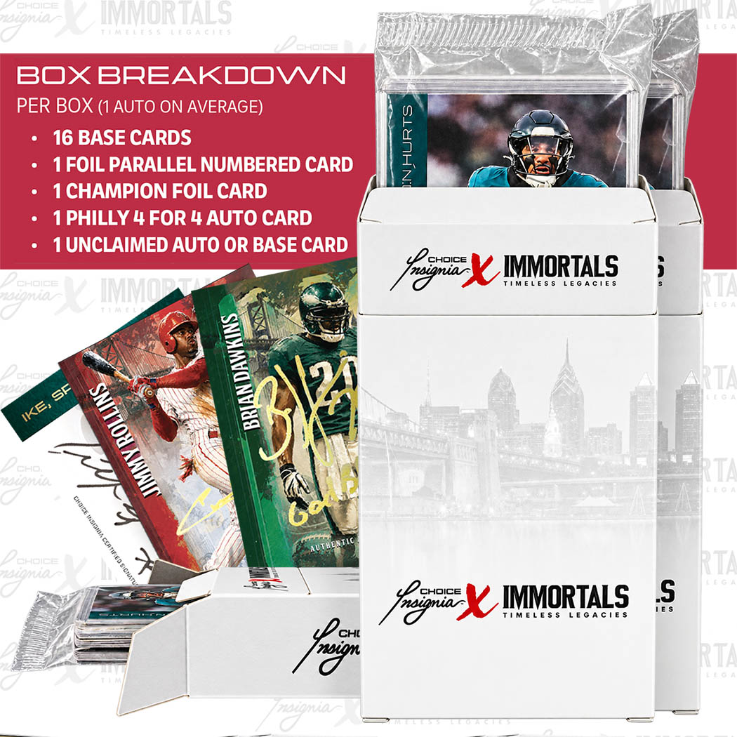 PHILLY 4 FOR 4 - Choice Insignia™ x Immortals™