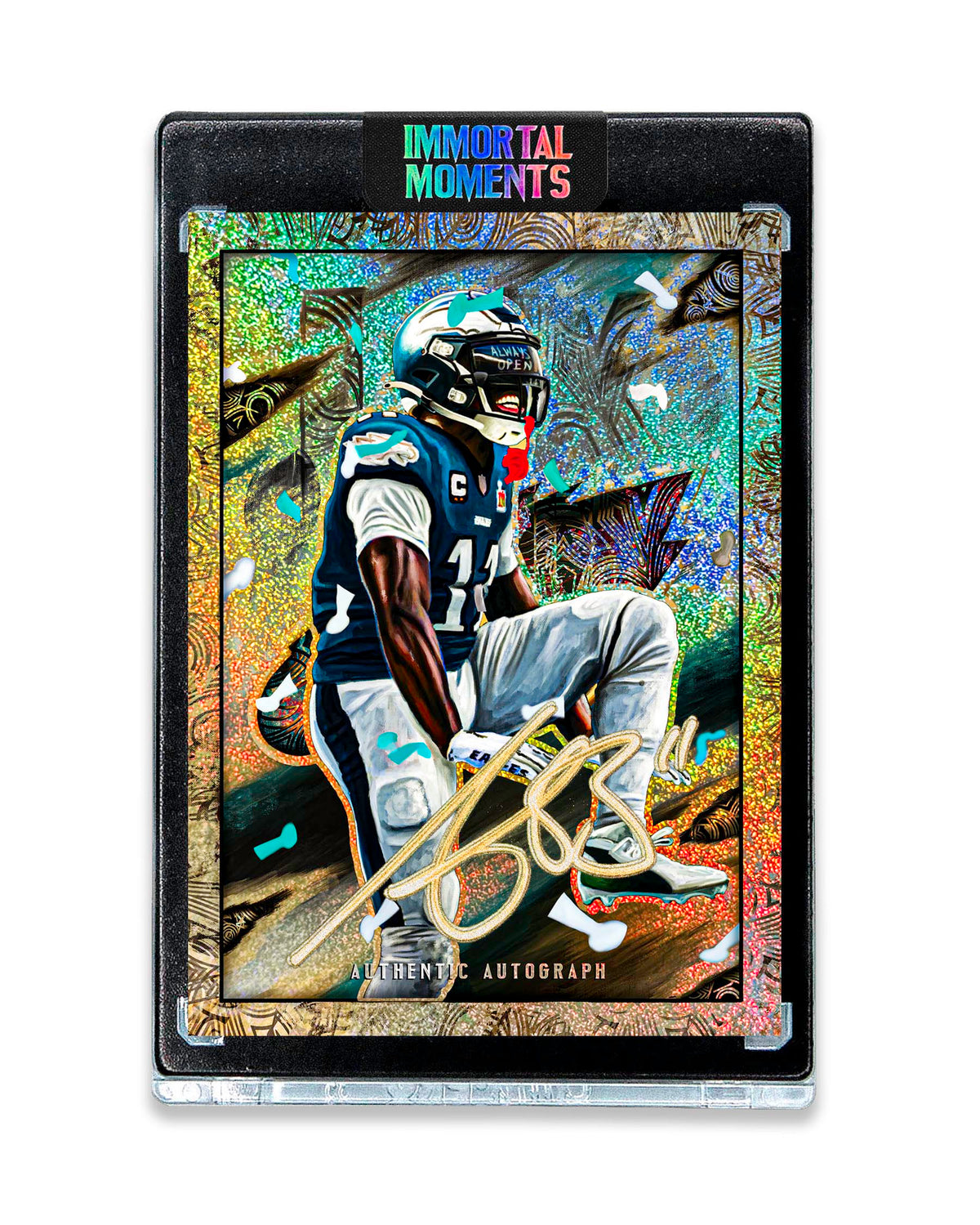IMMORTAL MOMENTS™ AJ BROWN "ALWAYS OPEN" LIX CHAMPIONS SET