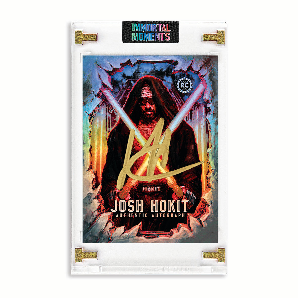IMMORTAL MOMENTS™ Josh Hokit "Darth Hok" Crossover Autograph Collectible