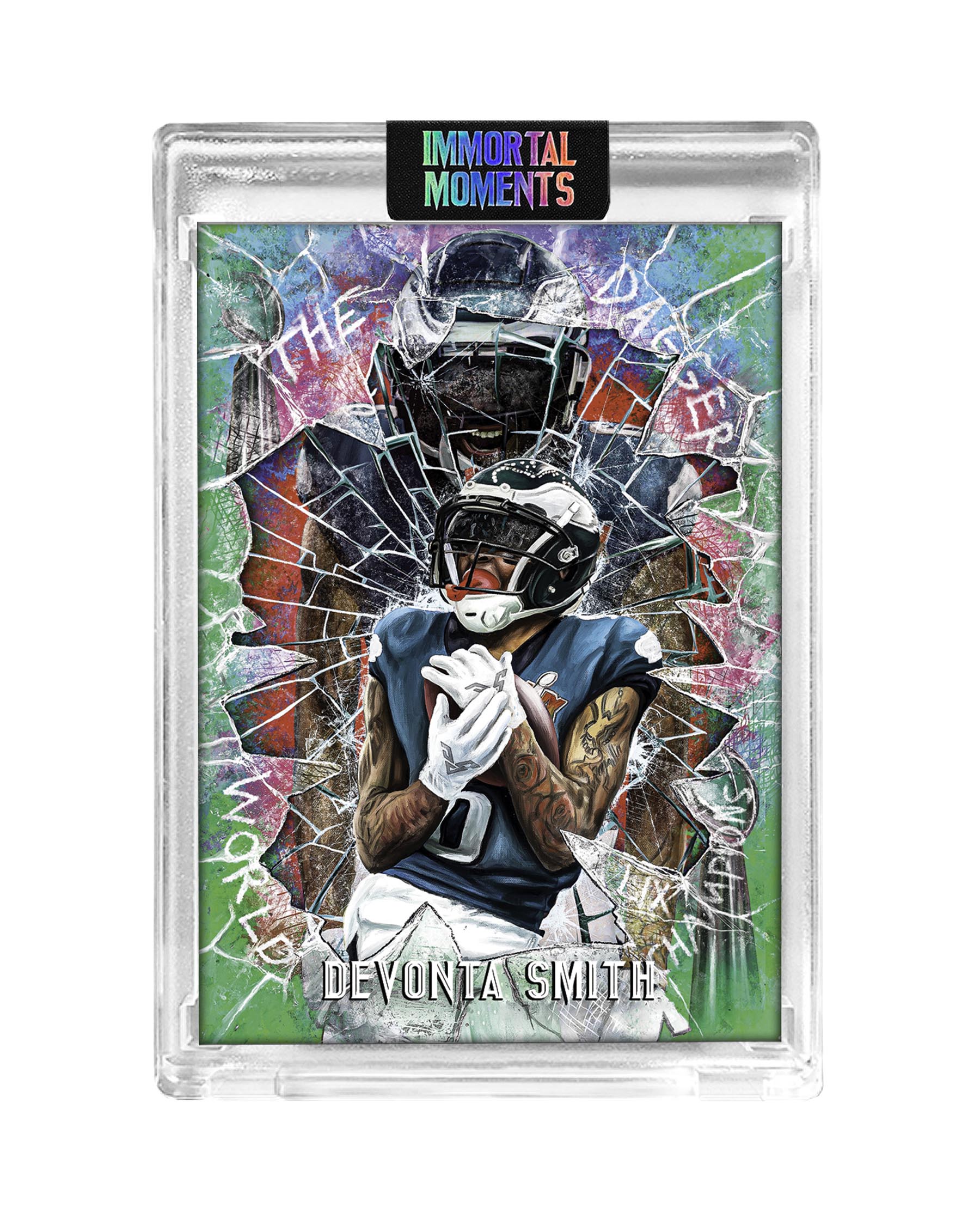 IMMORTAL MOMENTS™ DEVONTA SMITH "THE DAGGER" COLLECTIBLE