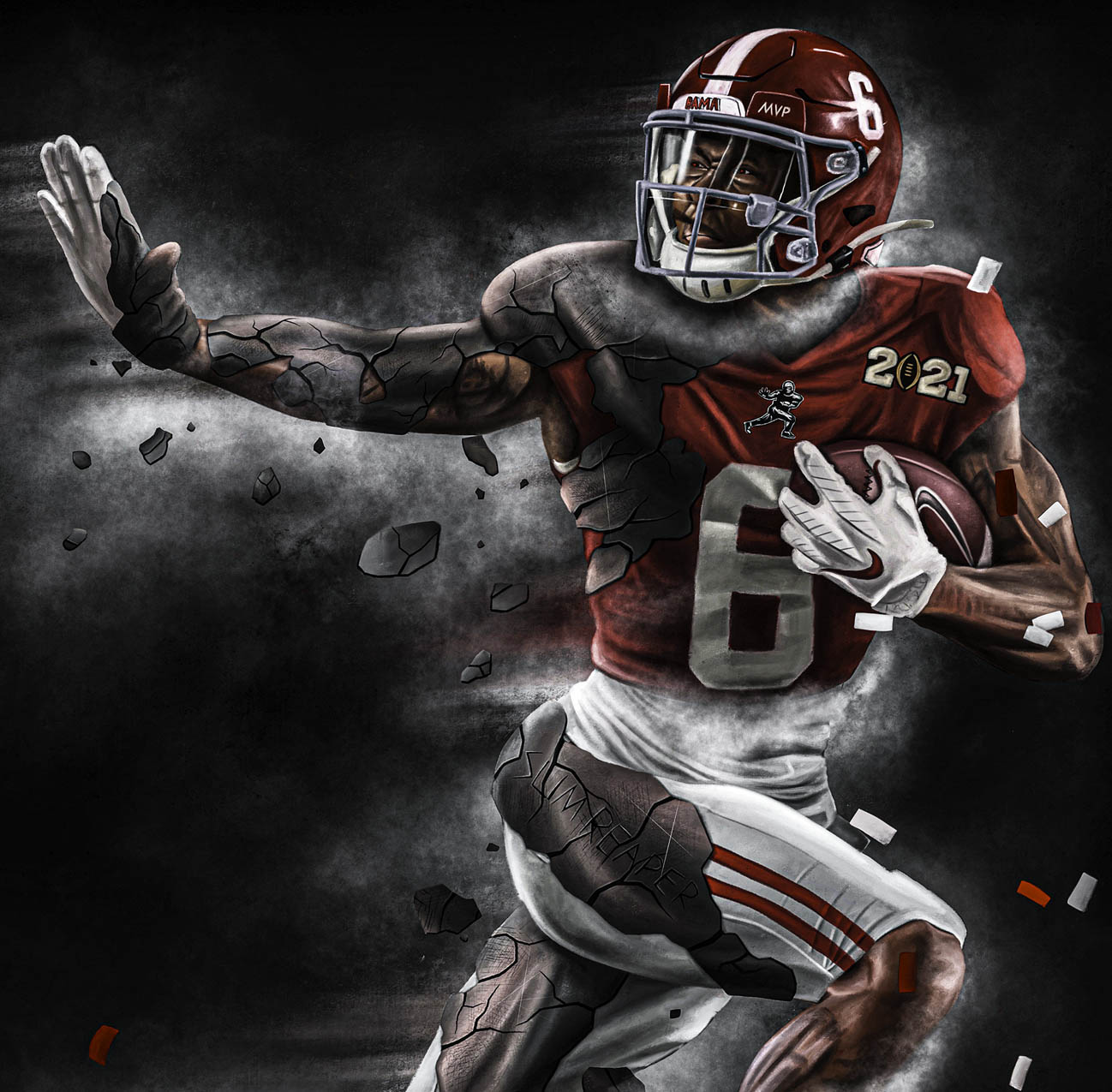 Devonta Smith "The Slim Reaper"
