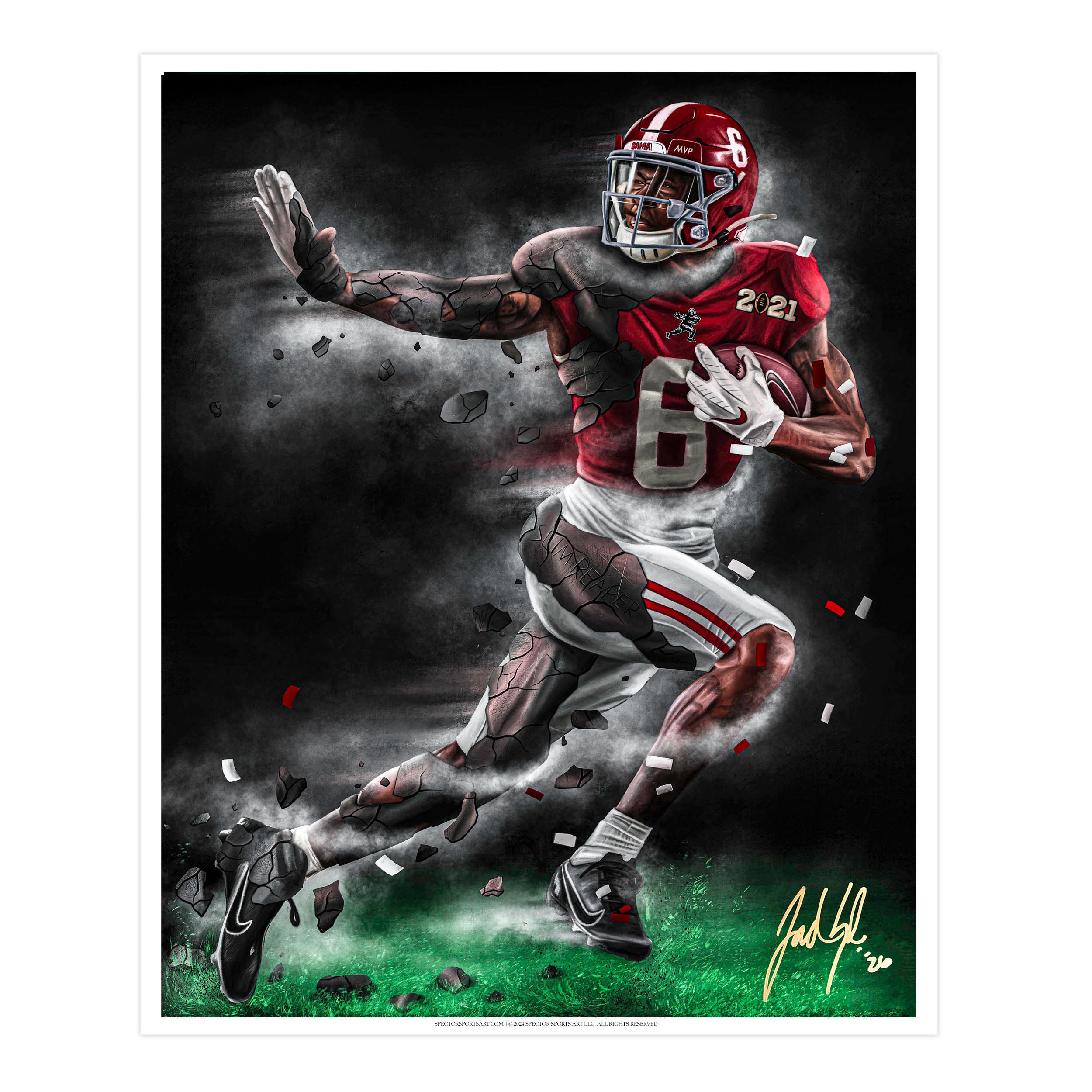 Devonta Smith "The Slim Reaper"