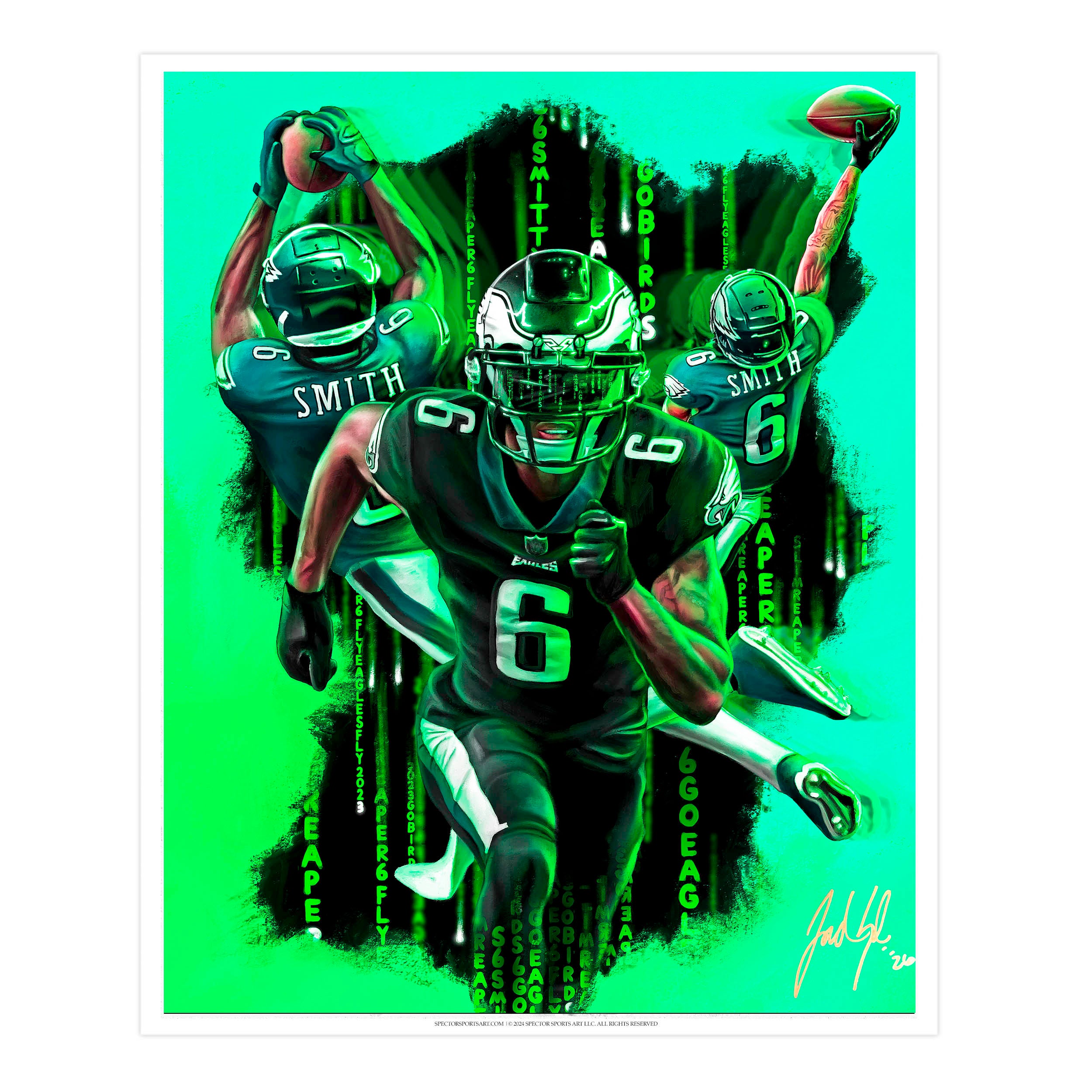 Devonta Smith “KEEP PUSHING”