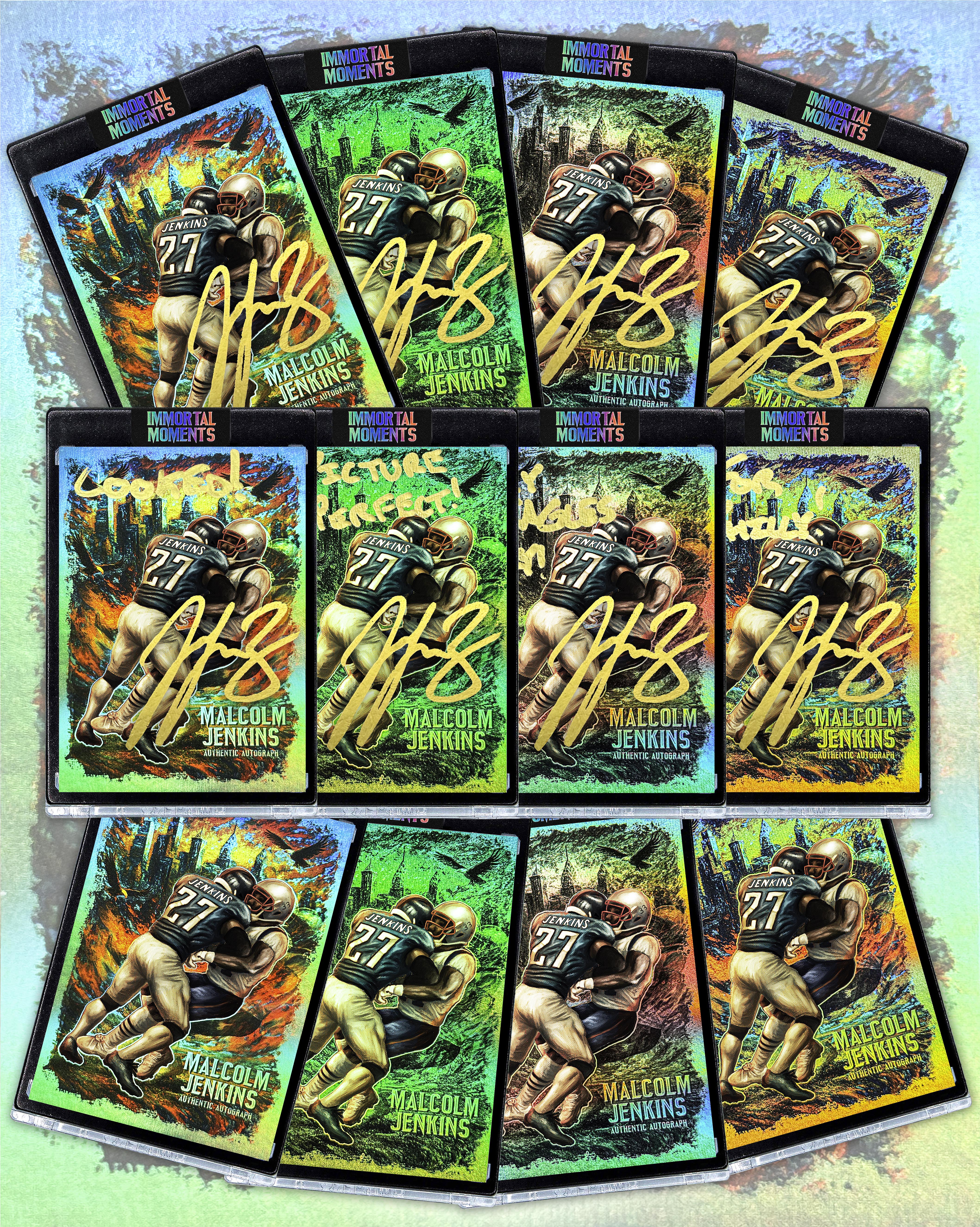 IMMORTAL MOMENTS™ Malcom Jenkins "Cooked" Collectible