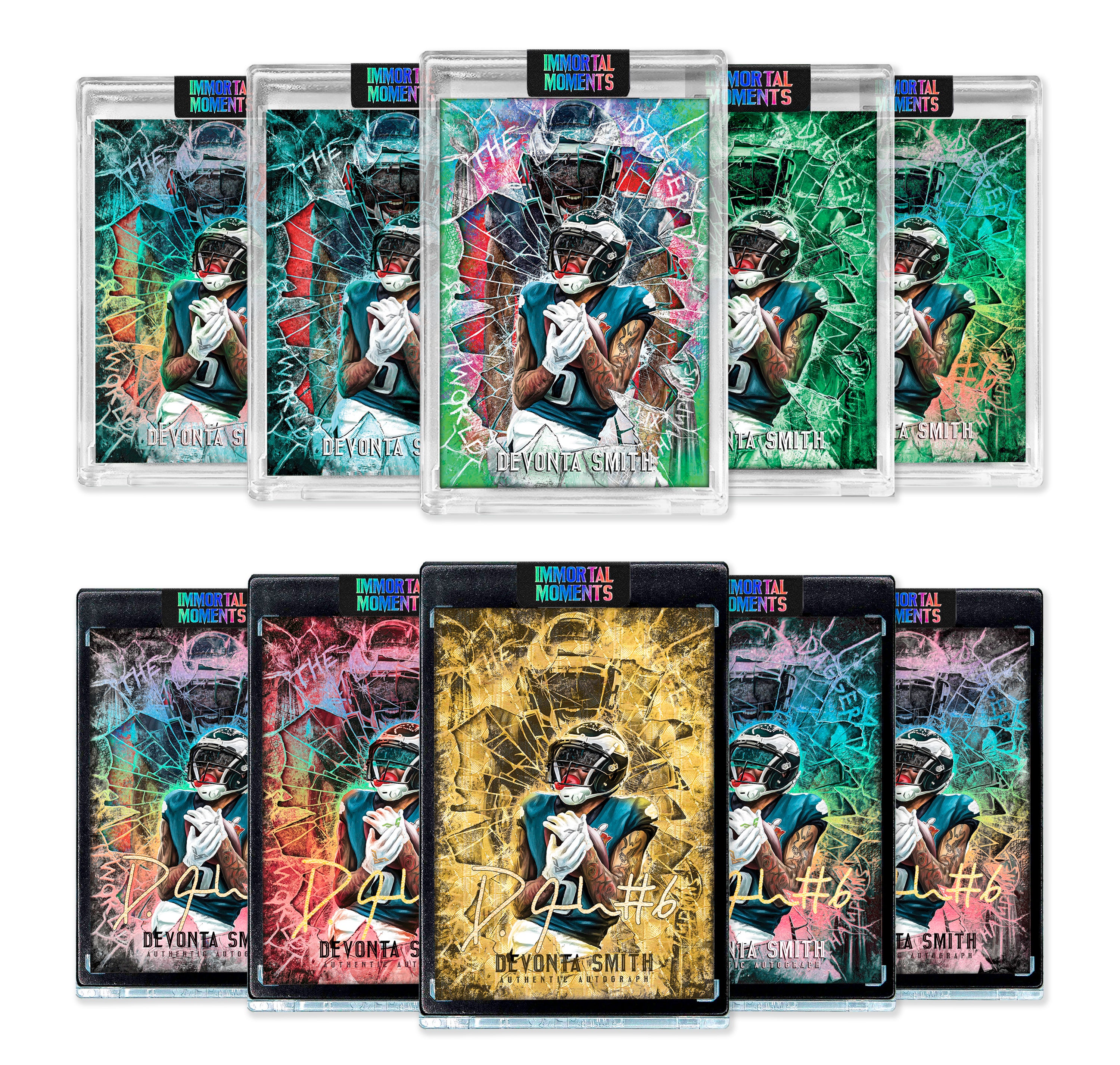 IMMORTAL MOMENTS™ DEVONTA SMITH "THE DAGGER" COLLECTIBLE