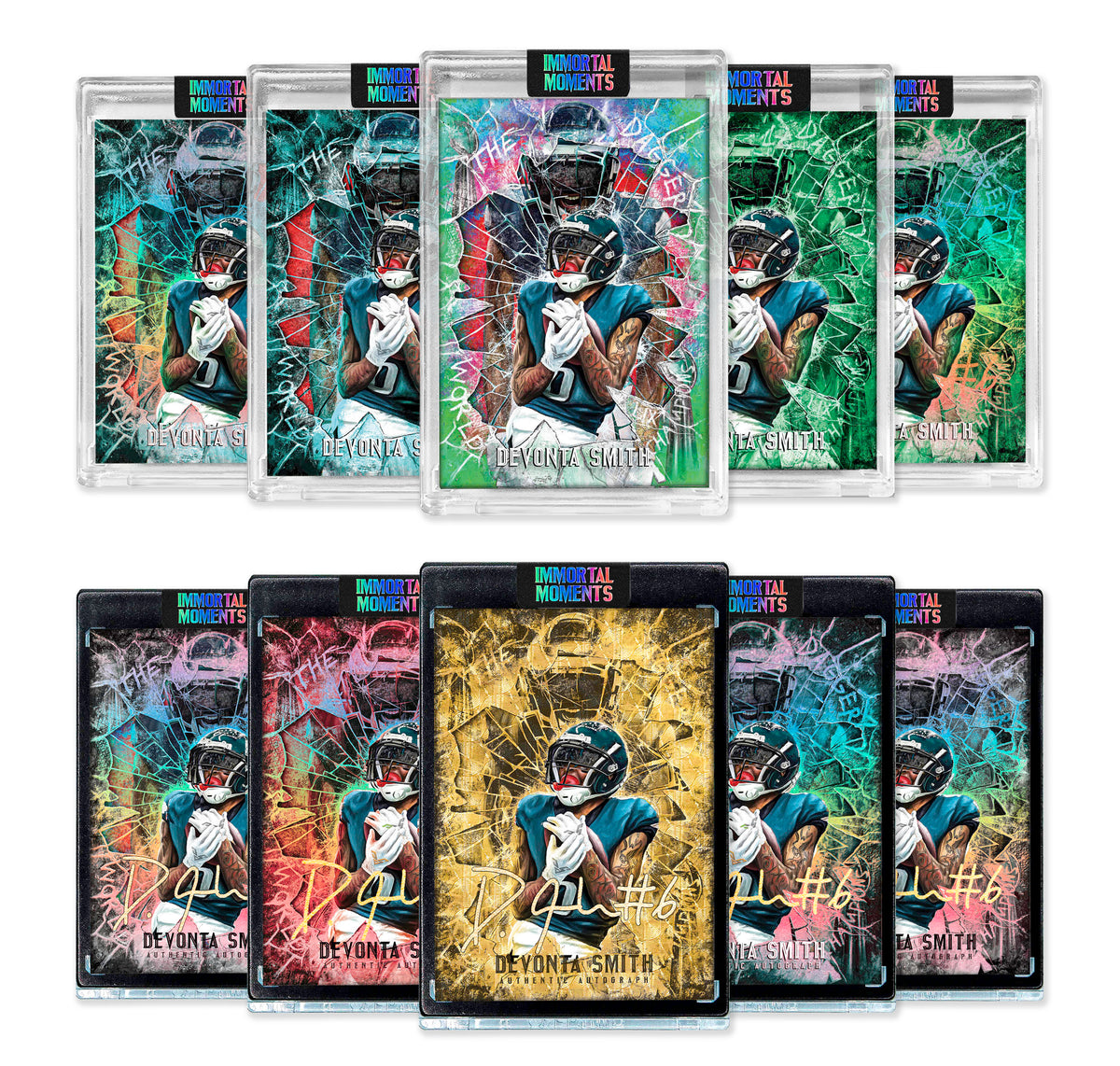 IMMORTAL MOMENTS™ DEVONTA SMITH "THE DAGGER" COLLECTIBLE