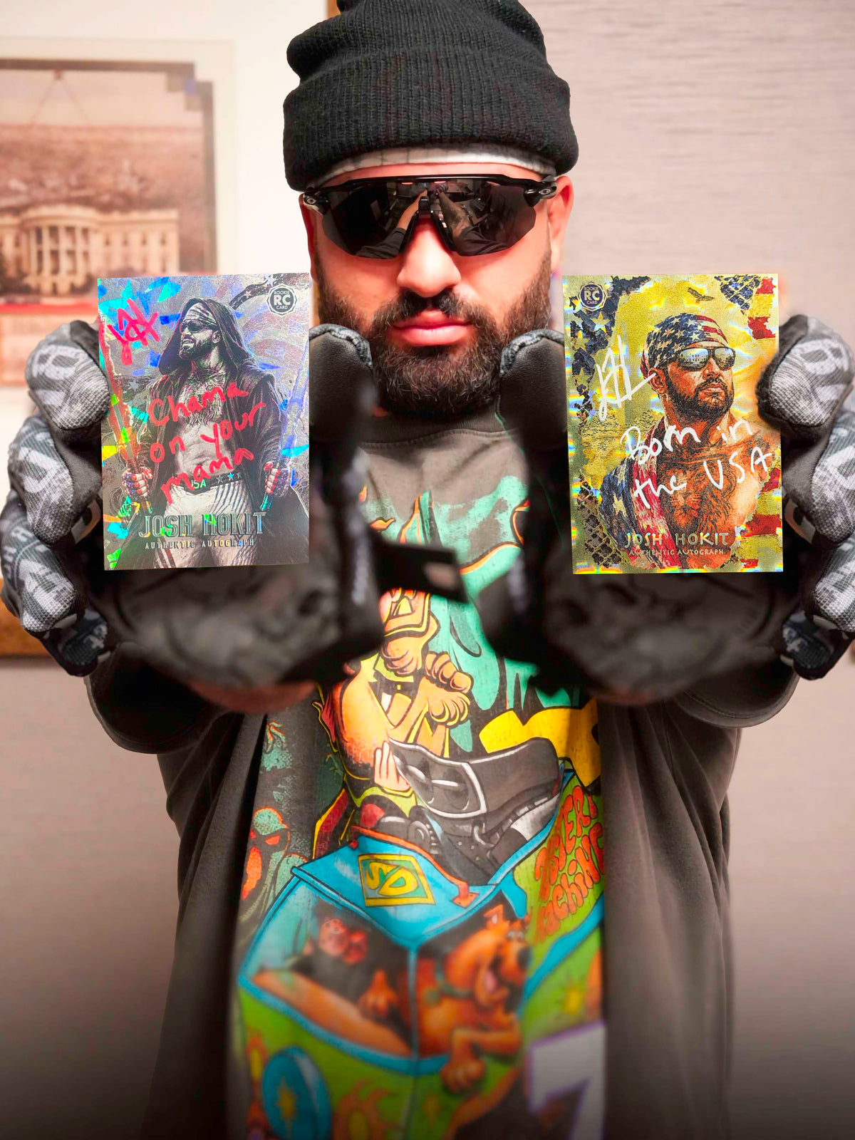 IMMORTAL MOMENTS™ "Freedom Forged" Josh Hokit Autograph Collectible