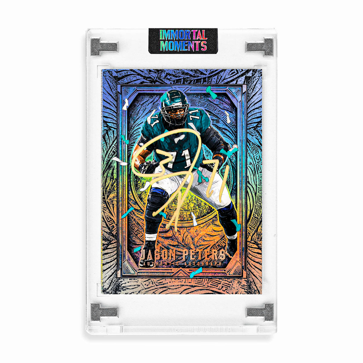 IMMORTAL MOMENTS™ JASON PETERS "THE BODYGUARD" LII CHAMPIONS SET